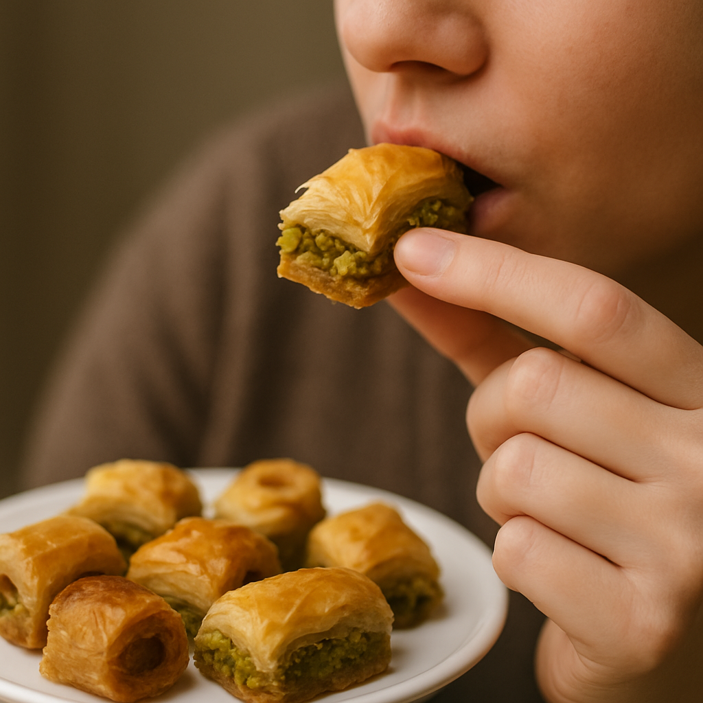 تفسير حلم تناول الحلويات في المنام دلالات السعادة، والرزق، والفرج القريب