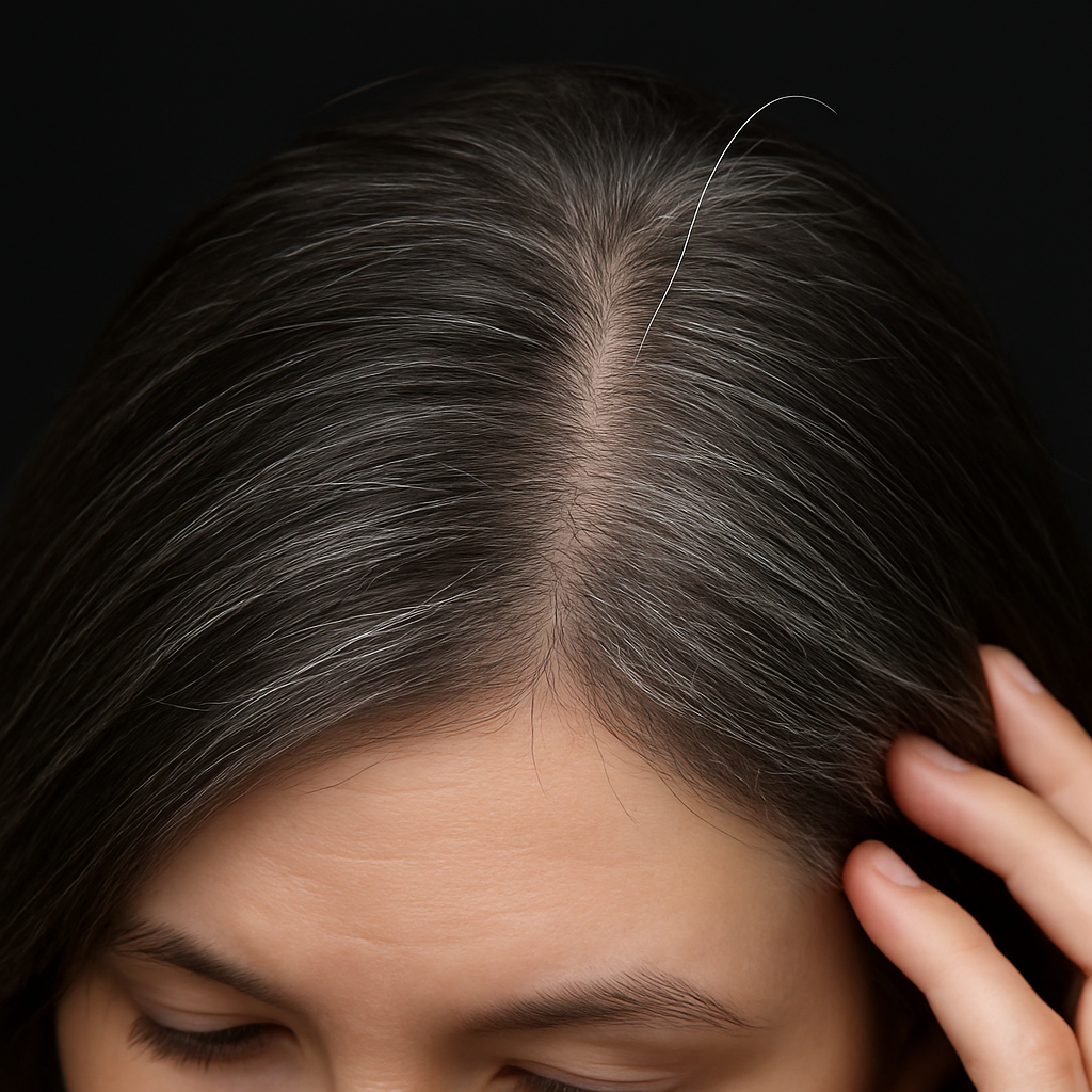 تفسير حلم الشيب في الشعر ما معنى ظهور الشعر الأبيض في المنام؟