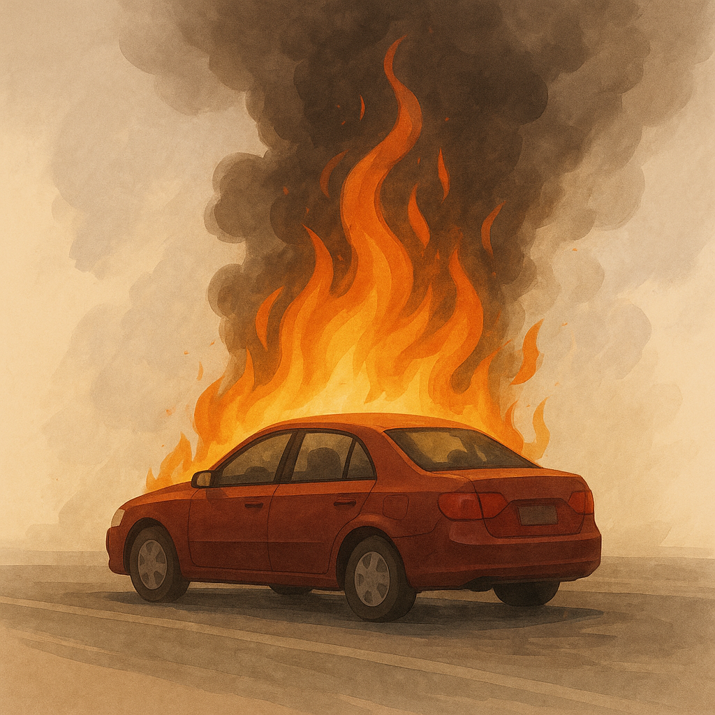 تفسير حلم احتراق السيارة في المنام ماذا يعني لك؟